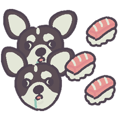 [LINEスタンプ] チャックたぬ＆ゆず