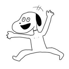 [LINEスタンプ] 犬じゃ