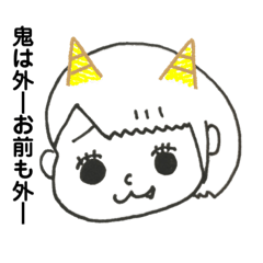 [LINEスタンプ] 毒舌 八重歯ちゃん④