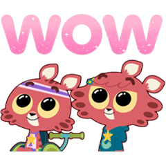 [LINEスタンプ] Paprika Twins: Animated Stickers