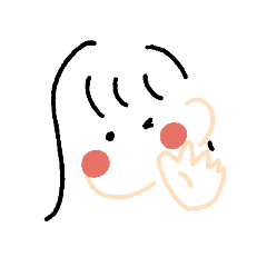 [LINEスタンプ] 外ハネちゃん1