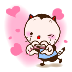 [LINEスタンプ] デビたん
