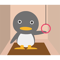 [LINEスタンプ] 愚かな小さなペンギン