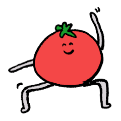 [LINEスタンプ] とまとくんと愉快な仲間たち