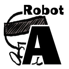 [LINEスタンプ] ロボットのA君