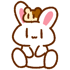 [LINEスタンプ] うさぎとみんな