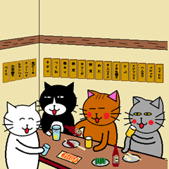 [LINEスタンプ] くろさんと仲間たち3